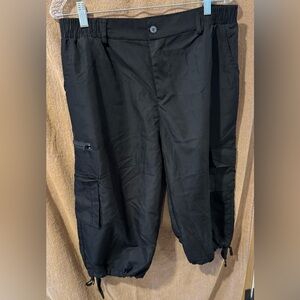 Women’s (unisex) Black Cargo Pants